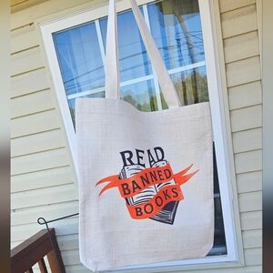 "Read Banned Books" Canvas Tote